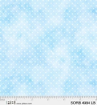 Sorbet Pin Dots 4984 LB Blue P and B Textiles